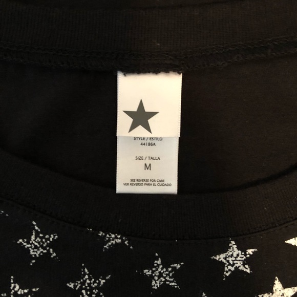 American Flag Glitter Lips T-shirt, Sz M - Picture 10 of 12